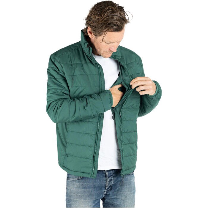 Dryrobe Hombres 2024 Chaqueta De Media Capa M100-JCKT-HG - Hunter Green